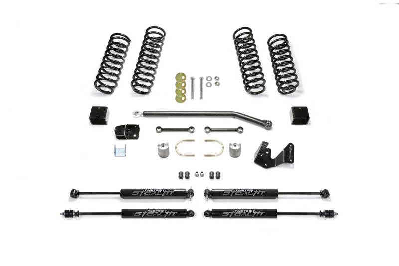 Fabtech 07-18 Jeep JK 2-Door 3in Sport Ii w/Stealth Lift Springs Fabtech