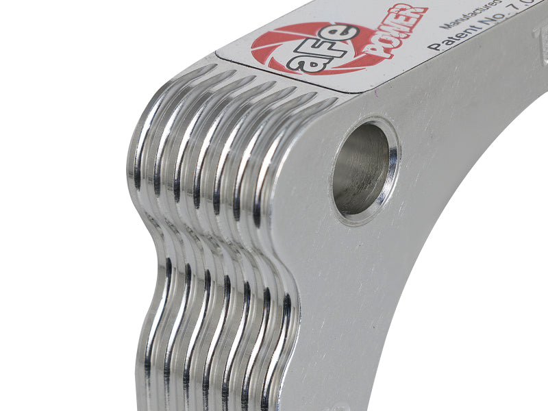 aFe 01-16 Nissan Patrol (Y61) L6-4.8L Silver Bullet Throttle Body Spacer Throttle Body Spacers aFe