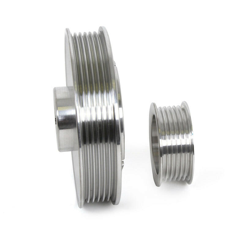 BBK 02-04 Mustang 4.6 GT Underdrive Pulley Kit - Lightweight CNC Billet Aluminum (3pc) Pulleys - Crank, Underdrive BBK