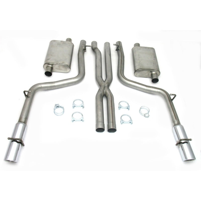 JBA 05-10 Chrysler/Dodge Cars 5.7L 409SS Dual Rear Exit Cat-Back Exhaust Catback JBA