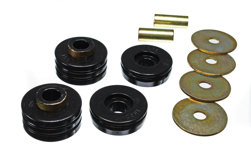 Energy Suspension 66-77 Ford Bronco 4WD Black Transmission Mount Set Bushing Kits Energy Suspension