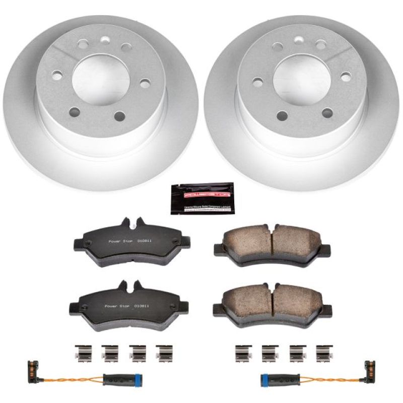Power Stop 07-09 Dodge Sprinter 2500 Rear Z23 Evolution Sport Coated Brake Kit Brake Kits - Performance D&S PowerStop