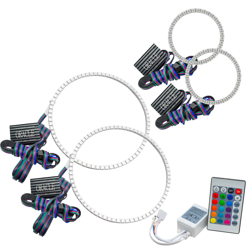 Oracle Volvo XC90 03-08 Halo Kit - ColorSHIFT w/ Simple Controller Headlights ORACLE Lighting