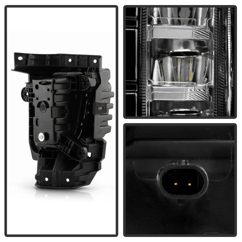 Spyder 2024+ Chevy Silverado 2500HD/3500HD OEM Style Full LED Fog Light w/Universal Switch Fog Lights SPYDER