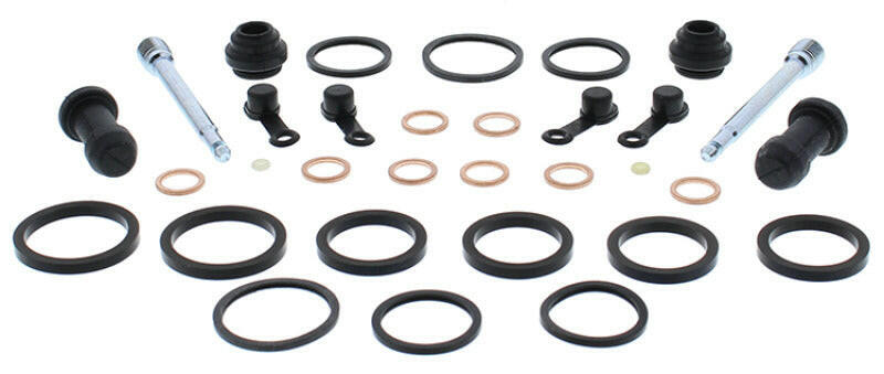 All Balls Racing 03-07 Honda ST1300 Caliper Rebuild Kit - Front Brake Caliper Rebuild Kits All Balls Racing