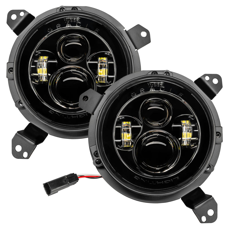 Oracle Jeep Wrangler JL/Gladiator JT 7in. High Powered LED Headlights (Pair) - No Halo Headlights ORACLE Lighting