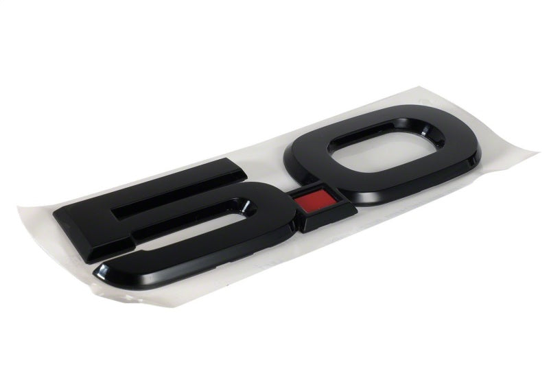 Ford Racing 15-17 Ford Mustang 5.0L Fender Emblem Black Other Body Components Ford Racing