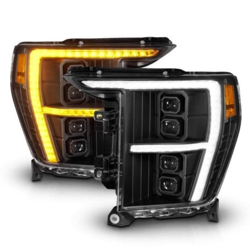 ANZO 21-23 Ford F-150 (w/Factory Halogen) Z-Series Full LED Proj Headlights - Driver Side ONLY Headlights ANZO