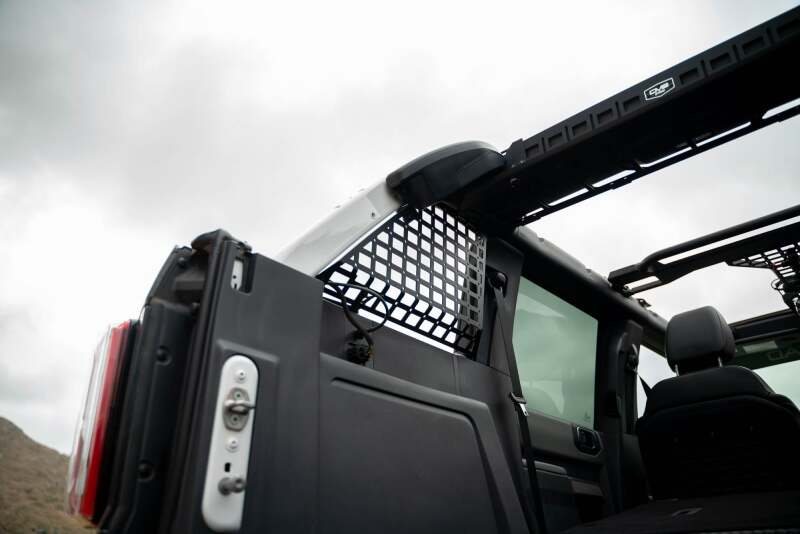 DV8 21+ Ford Bronco Pocketed Rear Window Molle Panels (Soft Top/2-Door Models) Exterior Trim DV8 Offroad