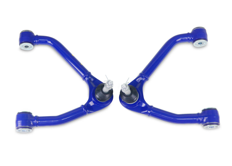 SuperPro 09-18 Chevrolet Silverado 1500 / GMC Sierra 1500 Front Upper Control Arm Set Control Arms Superpro