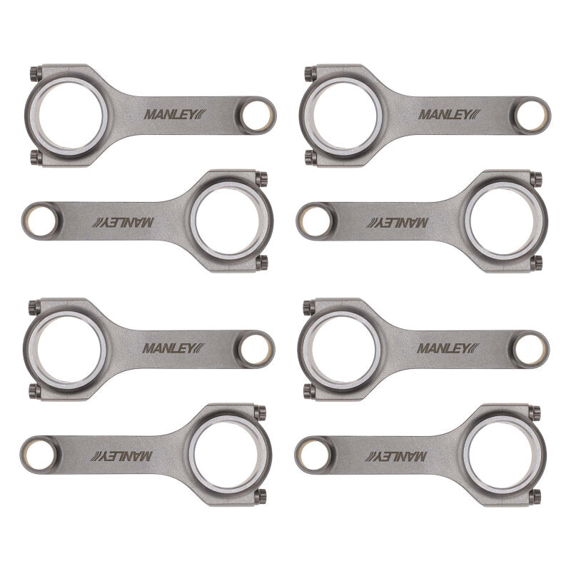 Manley Chevrolet Small Block H-Beam Connecting Rod Set - 6.000in Length Connecting Rods - 8Cyl Manley Performance