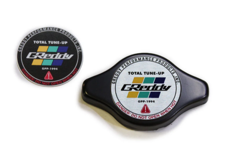 GReddy Type-N 1.3 Radiator Cap Most Honda / Some Toyota - Black Radiator Caps GReddy
