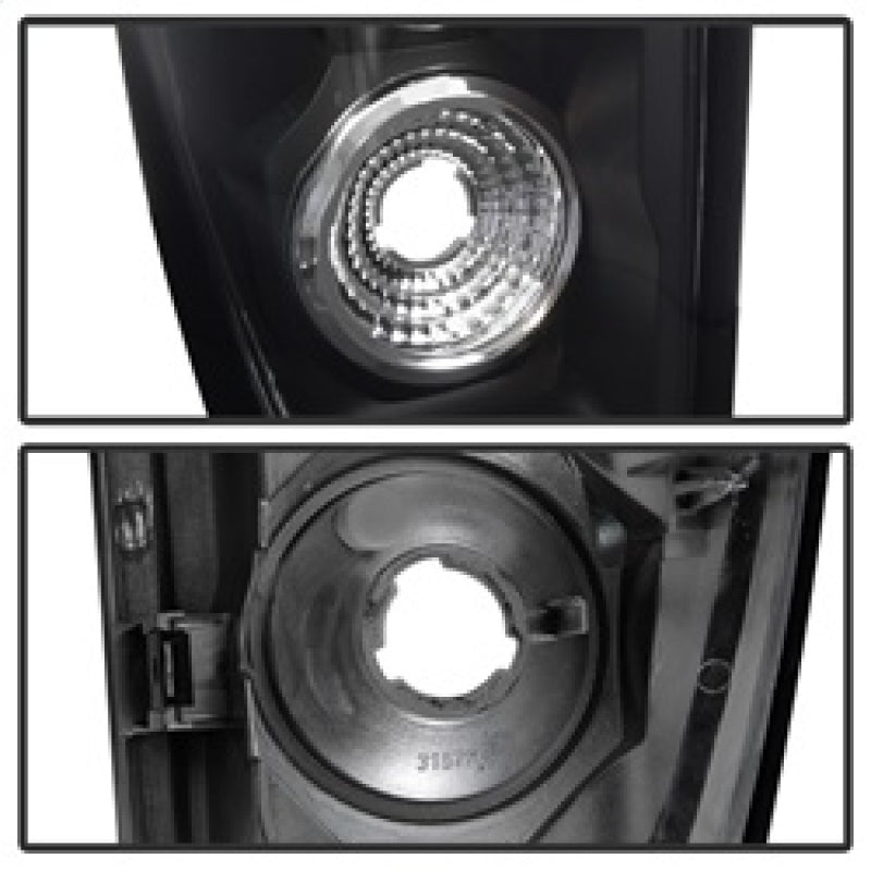 Spyder Chevy Avalanche 02-06 Euro Style Tail Lights Black ALT-YD-CAV04-BK Tail Lights SPYDER