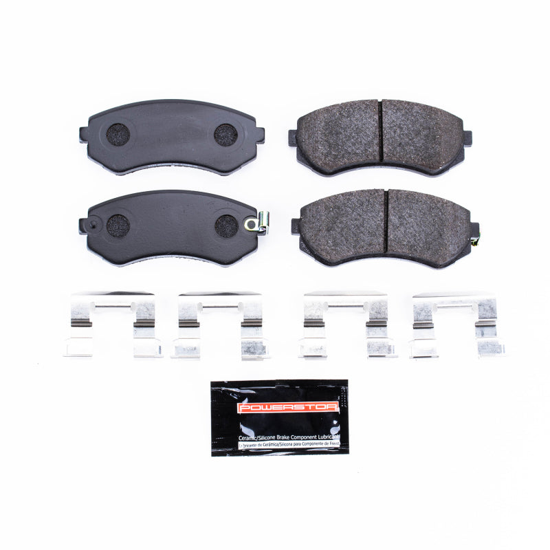 Power Stop 89-96 Nissan 240SX Front Track Day Brake Pads Brake Pads - Racing PowerStop