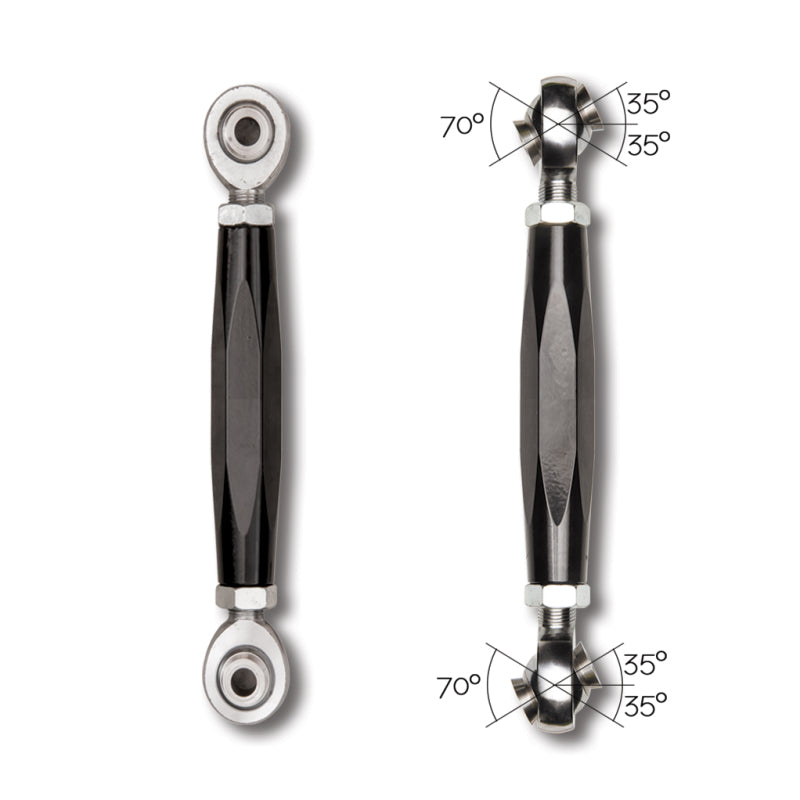 Rock Krawler 2018+ Jeep Wrangler JL 2DR / JLU 4DR No Limits Sway Bar Links - Front Sway Bar Endlinks Rock Krawler