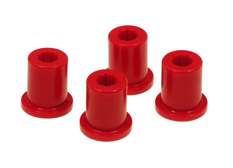 Prothane 76-86 Jeep CJ5/CJ7 Rear Frame Shackle Bushings - Red Bushing Kits Prothane