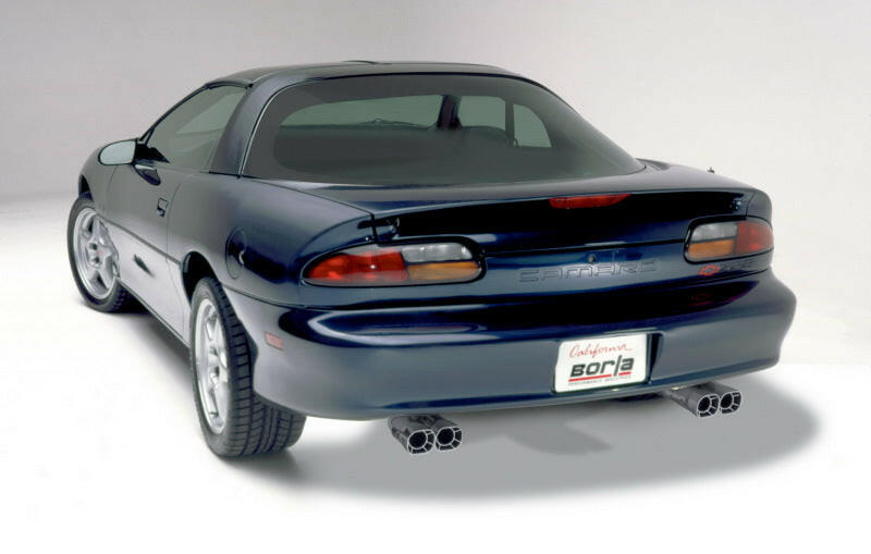 Borla 98-01 CAMARO/TRANS AM 5.7L V8 AT/MT Catback Exhaust Quad Tips Catback Borla