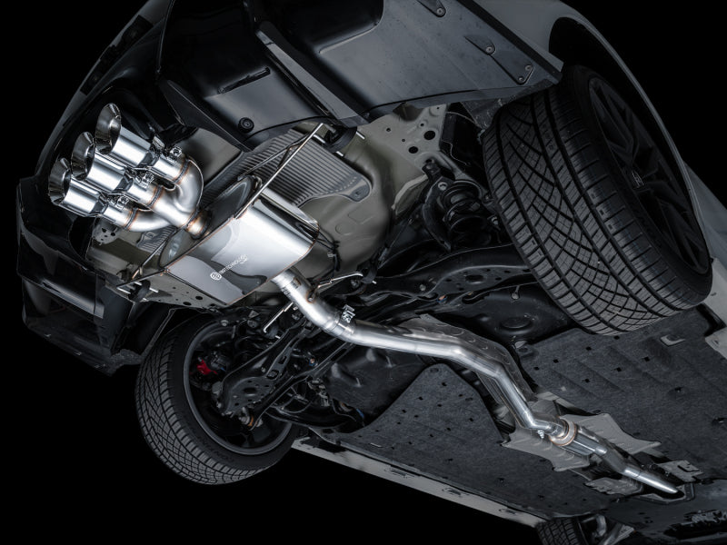 AWE Tuning 2024 Acura Integra Type S DE5 FWD Touring Edition Exhaust w/ Triple Chrome Silver Tips Catback AWE Tuning