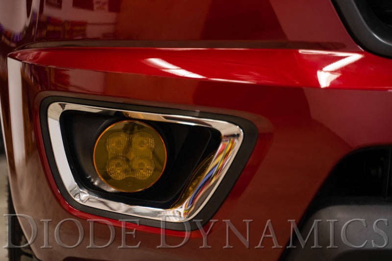 Diode Dynamics SS3 LED Pod Cover Standard - Yellow Light Accessories and Wiring Diode Dynamics