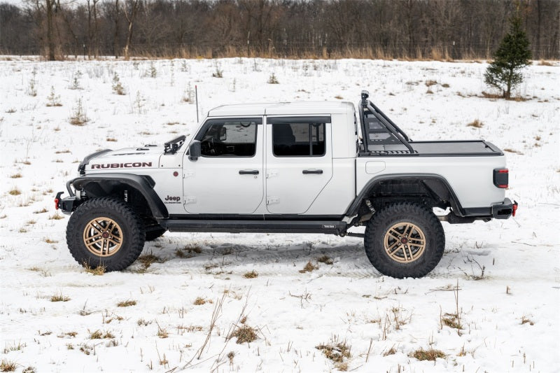 N-Fab ARC Sports Bar 20-22 Jeep Gladiator - Textured Black(Roll-N-Lock Cover Fitment Only) Bed Bars N-Fab