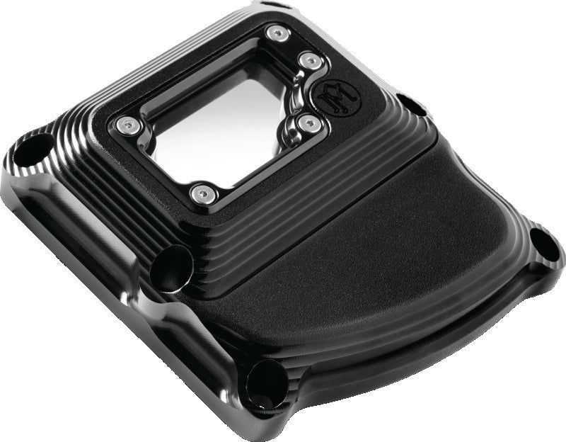 Performance Machine Vision Trans Cover W/Bezel - Black Ops Engine Covers Performance Machine