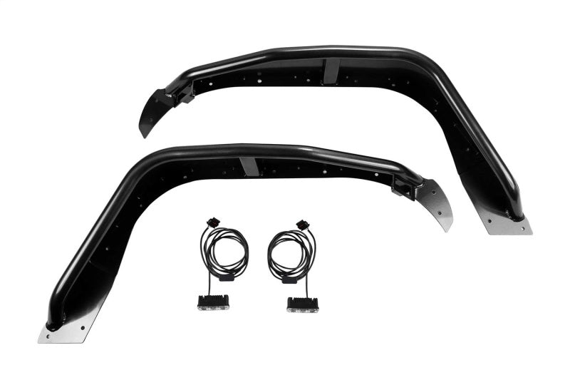 Fabtech 18-21 Jeep JL 4WD Front Steel Tube Fenders Fender Flares Fabtech