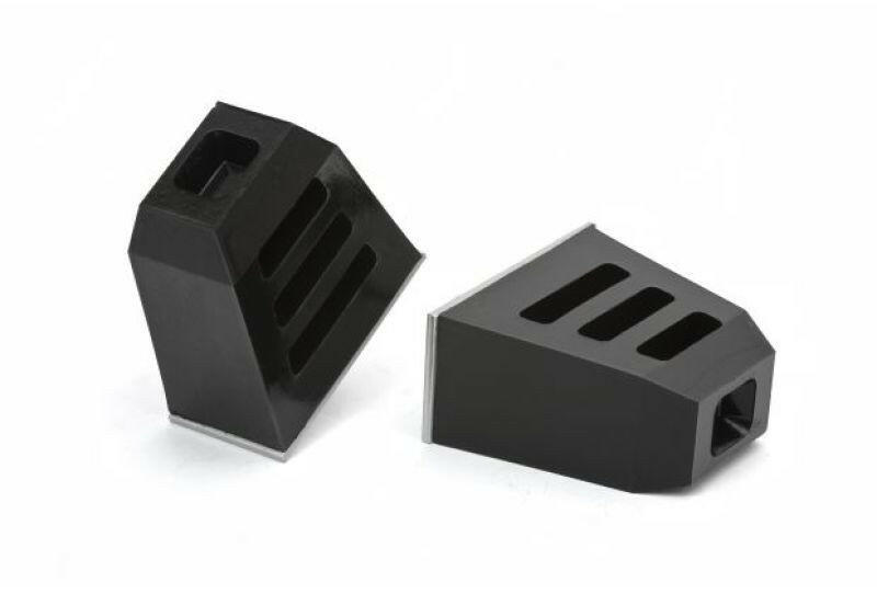 Daystar Single Stud Competition Style Bump Stop 4.5 Inch Tall 4.5 Inch Long 2.5 Inch Bump Stops Daystar