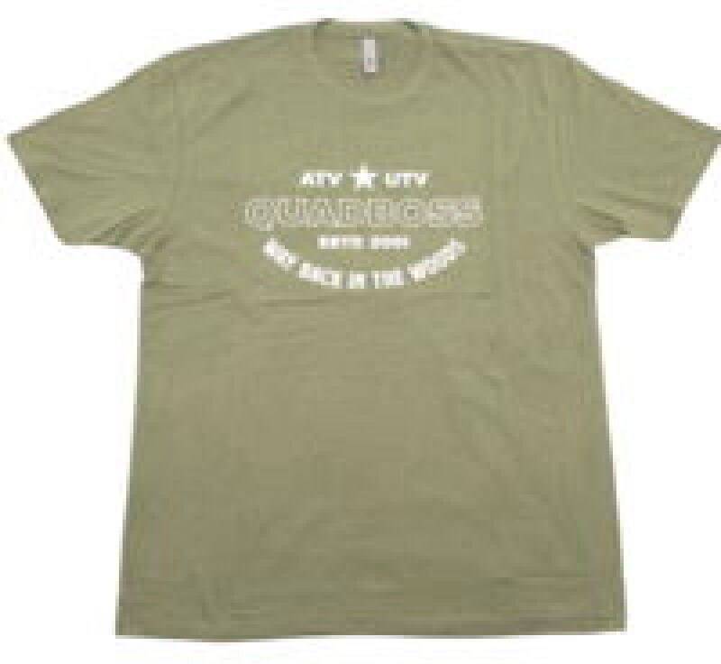 QuadBoss Qb Way Back Tee Green M Misc Powersports QuadBoss