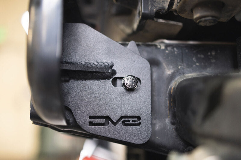 DV8 Offroad 21-25 Ford Bronco Frame Horn Reinforcement Brackets Bumpers - Steel DV8 Offroad