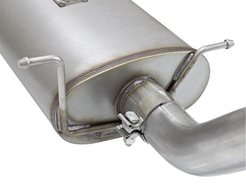 aFe MACHForce XP Exhausts Cat-Back Black Tip 09-17 GM Silverado 1500 4.3/5.3L RegCab SB/LB Catback aFe
