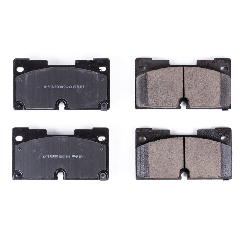 Power Stop 2019 Chevrolet Silverado 1500 Front Z16 Evolution Ceramic Brake Pads Brake Pads - OE PowerStop