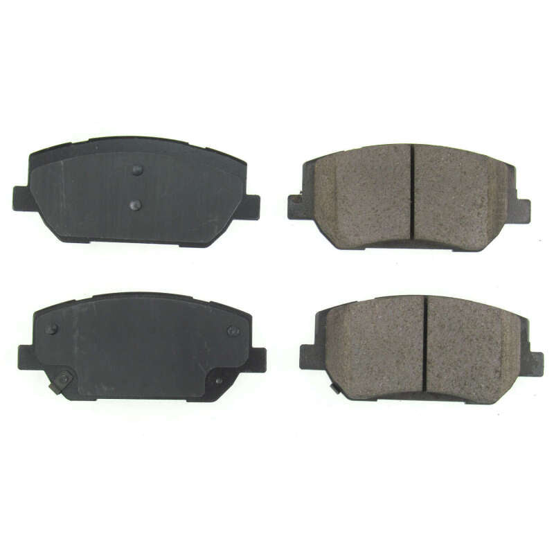 Power Stop 2019 Hyundai Santa Fe Front Z16 Evolution Ceramic Brake Pads Brake Pads - OE PowerStop