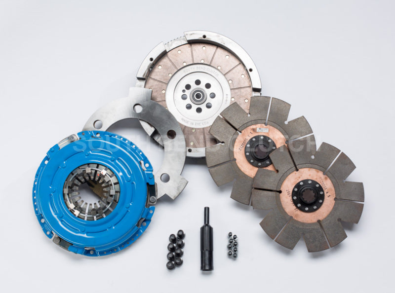 South Bend Clutch 01-Sept 05 GM 6.6L LLY ZF-6 SFI Comp Dual Disc Feramic Clutch Kit Clutch Kits - Single South Bend Clutch
