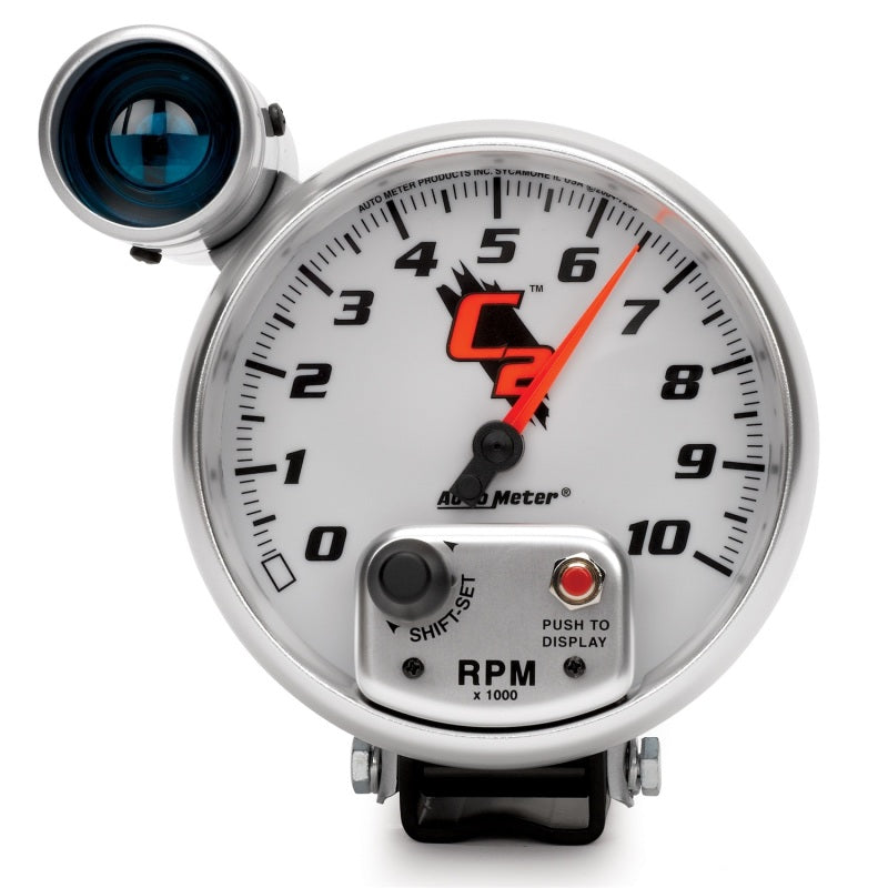 Autometer C2 5 inch 10000 RPM Shift-Lite Tach Gauges AutoMeter
