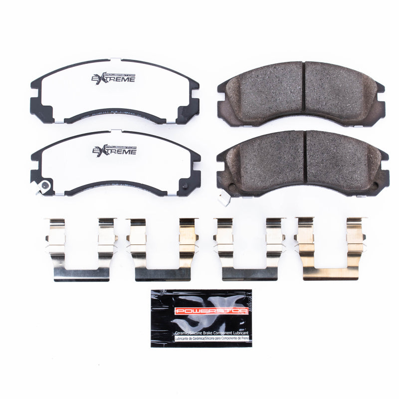Power Stop 91-96 Dodge Stealth Front Z26 Extreme Street Brake Pads w/Hardware Brake Pads - Performance PowerStop