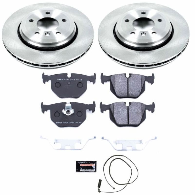 Power Stop 01-06 BMW 330Ci Rear Track Day Brake Kit Brake Kits - Performance Blank PowerStop