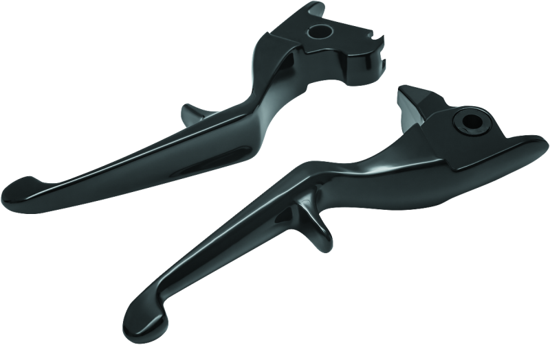Kuryakyn Trigger Levers 14-16 Touring Gloss Black Levers Kuryakyn