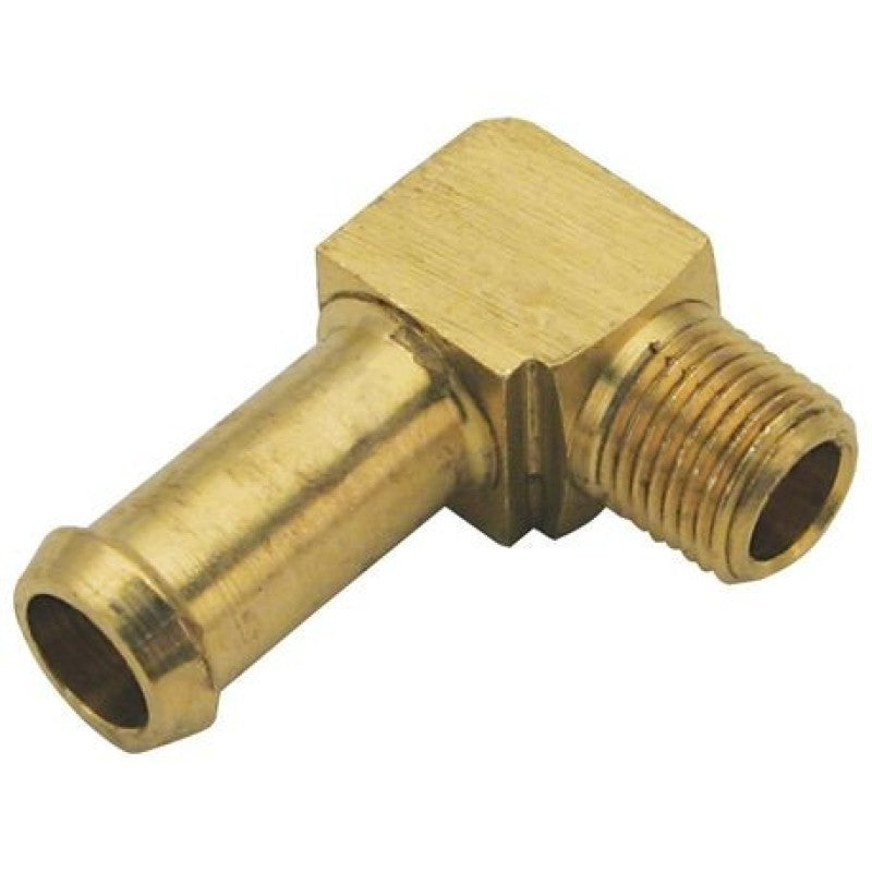 S&S Cycle 1/8-27 NPT x .375in 90 Degree Pipe Fitting Fittings S&S Cycle