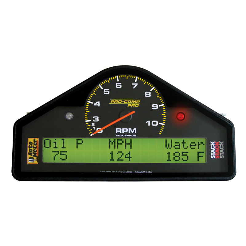 Autometer Pro-Comp Street Dash RPM/Speed/Oil Press & Temp/WaterTemp/Fuel Level/Battery Voltage Gauge Gauges AutoMeter