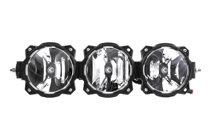 KC HiLiTES Universal 20in. Pro6 Gravity LED 3-Light 60w Combo Beam Light Bar (No Mount) Light Bars & Cubes KC HiLiTES