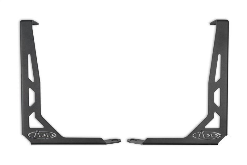 Addictive Desert Designs 2021+ Ford F-150 & Ford Raptor Bed Channel Stiffeners Black Brackets Addictive Desert Designs