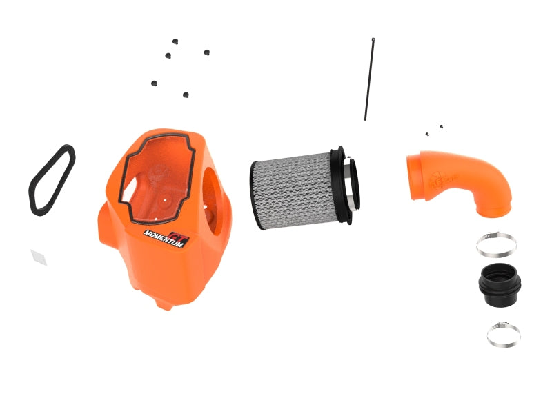 aFe POWER Momentum GT Pro Dry S Intake System 24-25 Toyota Land Cruiser (J250) - Orange Edition Cold Air Intakes aFe
