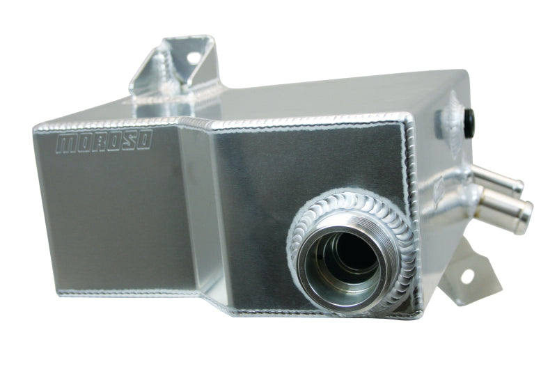 Moroso 99-07 GM Pickup 2500/01-07 3500 (Gas) Coolant Expansion Tank - Direct Bolt-In Replacement Expansion Tanks Moroso