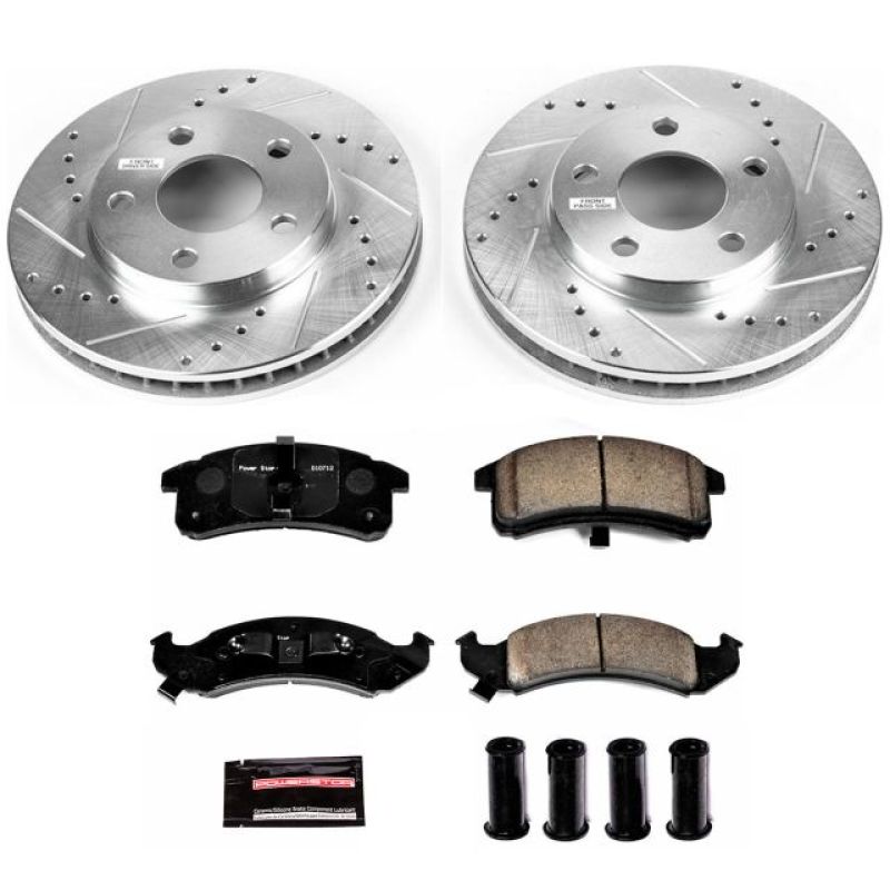 Power Stop 94-99 Buick LeSabre Front Z23 Evolution Sport Brake Kit Brake Kits - Performance D&S PowerStop