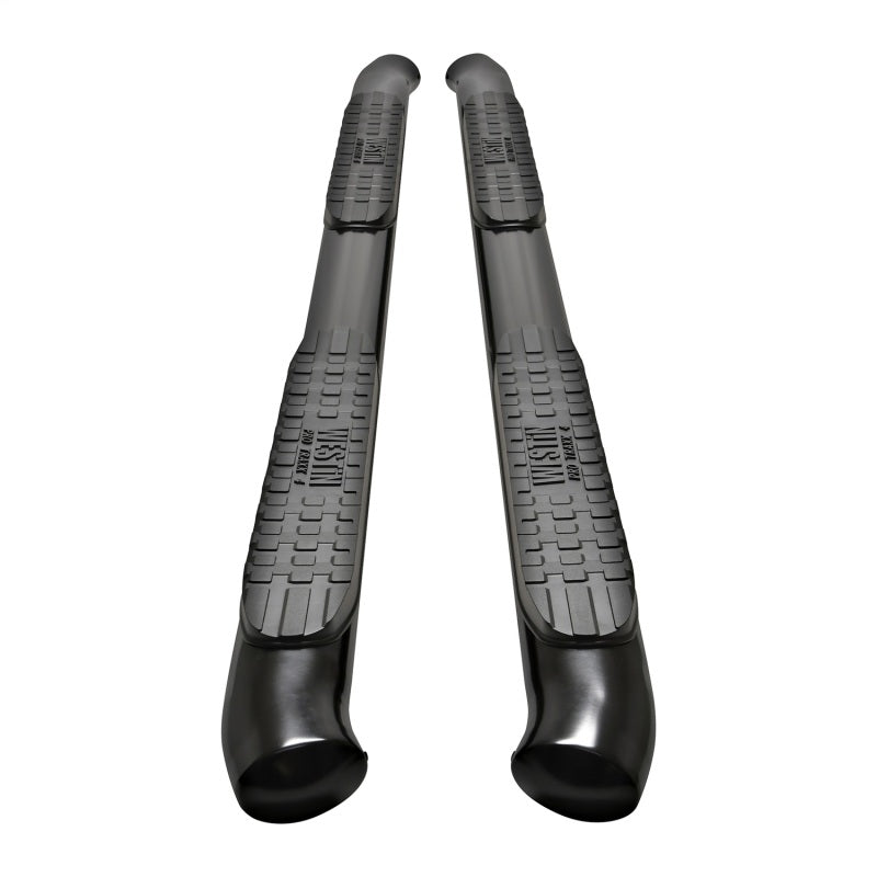 Westin 20-21 Ford Explorer PRO TRAXX 4 Oval Nerf Step Bars - Black Nerf Bars Westin
