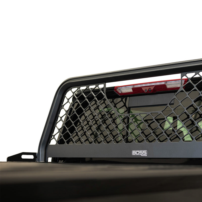 Putco 20-24 Chevrolet Silverado 1500 / 20-24 GMC Sierra 1500 Boss Headache Rack - Black Headache Racks Putco