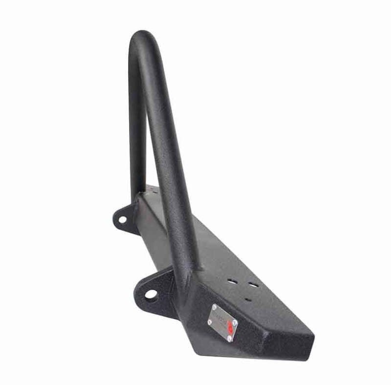 Fishbone Offroad 97-06 Jeep Wrangler TJ Rubicon Steel Front Bumper W/Stinger - Blk Txtrd Pwdercoat Bumpers - Steel Fishbone Offroad