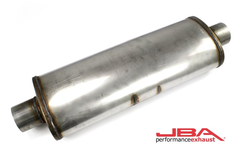 JBA Universal Chambered 304SS Muffler 22x8x5 3in Center/Center Muffler JBA