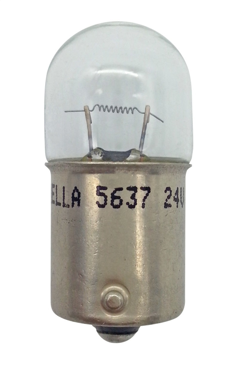 Hella Bulb 5637 24V 10W BA15s B6 Bulbs Hella