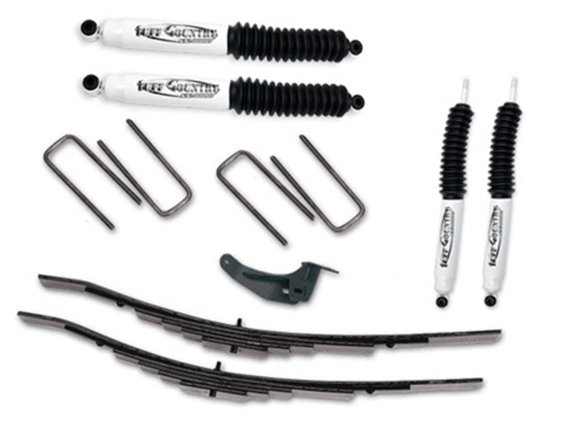 Tuff Country 00-04 F-250 Super Duty 4wd (w/351) 2.5in Level Kt Frt w/Leaf Springs 22963K (SX8000) Leveling Kits Tuff Country